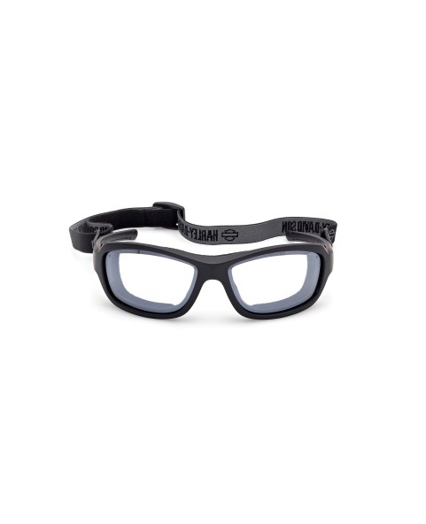 HZ00446502X GAFAS HARLEY DAVIDSON FOTOCROMÁTICAS DE MOTO NEGRO MATE / ESPEJO AZUL