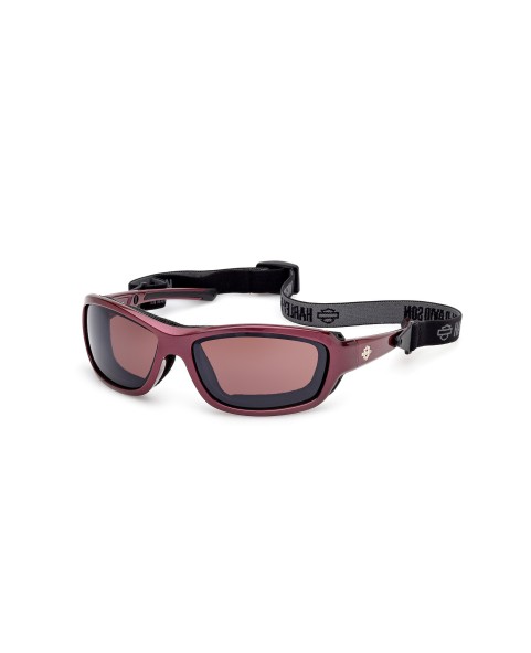 HZ00446581S GAFAS HARLEY DAVIDSON HIDROFÓBICAS DE MOTO VIOLETA BRILLO / BURDEOS