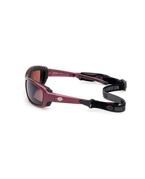 HZ00446581S GAFAS HARLEY DAVIDSON HIDROFÓBICAS DE MOTO VIOLETA BRILLO / BURDEOS
