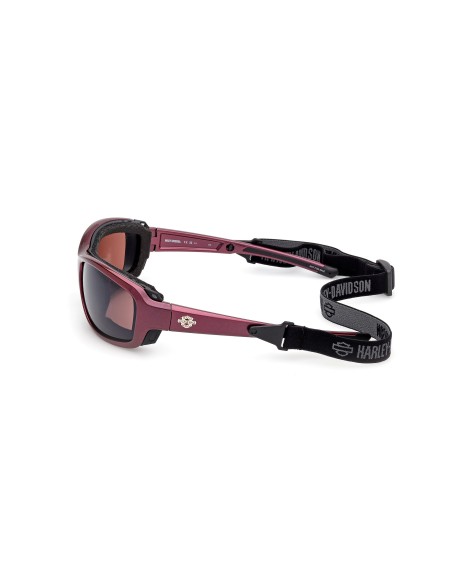 HZ00446581S GAFAS HARLEY DAVIDSON HIDROFÓBICAS DE MOTO VIOLETA BRILLO / BURDEOS