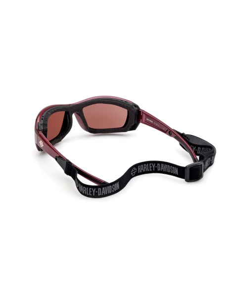 HZ00446581S HARLEY DAVIDSON HYDROPHOBIC MOTORCYCLE SUNGLASSES SHINY VIOLET / BORDEAUX