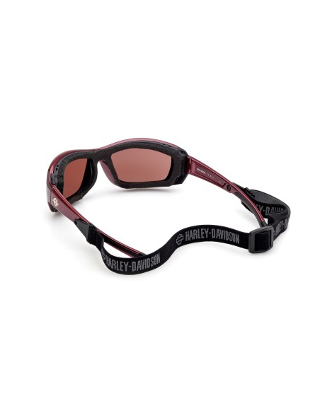 HZ00446581S HARLEY DAVIDSON HYDROPHOBIC MOTORCYCLE SUNGLASSES SHINY VIOLET / BORDEAUX