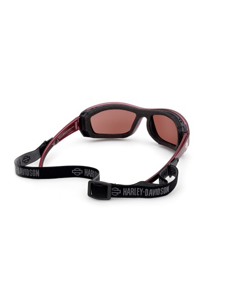 HZ00446581S HARLEY DAVIDSON HYDROPHOBIC MOTORCYCLE SUNGLASSES SHINY VIOLET / BORDEAUX