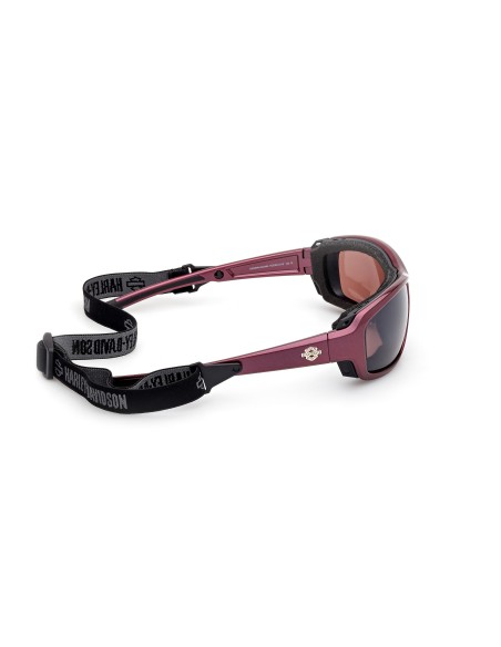 HZ00446581S HARLEY DAVIDSON HYDROPHOBIC MOTORCYCLE SUNGLASSES SHINY VIOLET / BORDEAUX