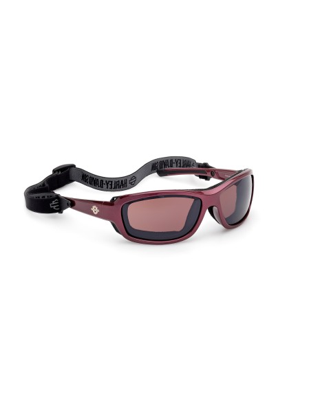 HZ00446581S HARLEY DAVIDSON HYDROPHOBIC MOTORCYCLE SUNGLASSES SHINY VIOLET / BORDEAUX