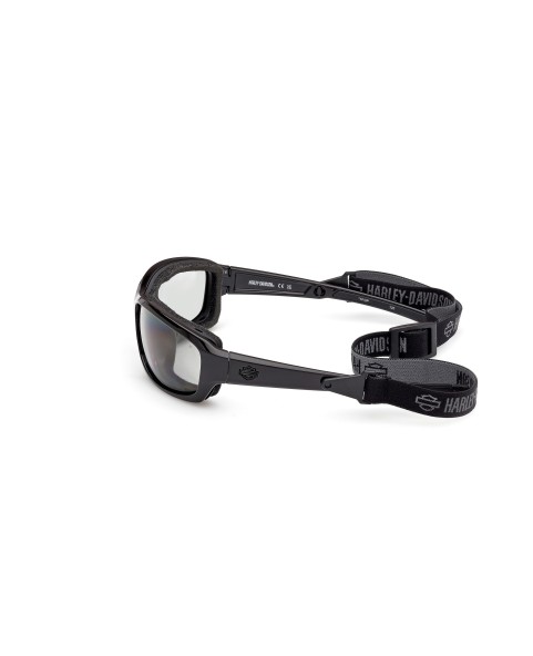 HZ00456301D GAFAS HARLEY DAVIDSON FOTOCROMÁTICAS Y POLARIZADAS DE MOTO NEGRO BRILLO / HUMO