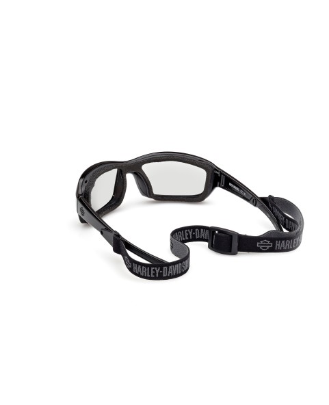 HZ00456301D HARLEY DAVIDSON PHOTOCHROMIC POLARIZED MOTORCYCLE SUNGLASSES SHINY BLACK / SMOKE