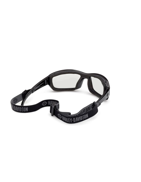 HZ00456301D HARLEY DAVIDSON PHOTOCHROMIC POLARIZED MOTORCYCLE SUNGLASSES SHINY BLACK / SMOKE