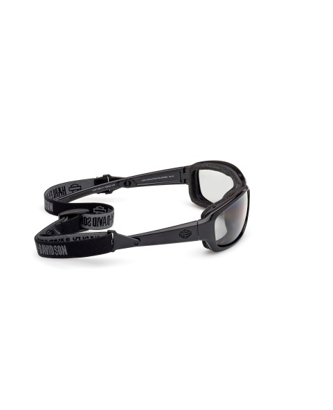 HZ00456301D HARLEY DAVIDSON PHOTOCHROMIC POLARIZED MOTORCYCLE SUNGLASSES SHINY BLACK / SMOKE