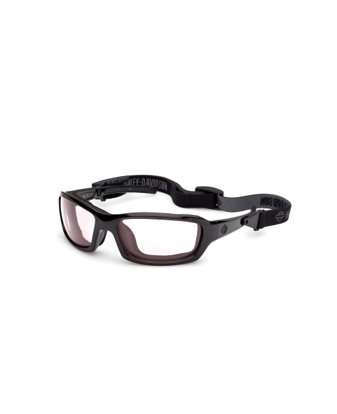 HZ00456305S GAFAS HARLEY DAVIDSON FOTOCROMÁTICAS DE MOTO NEGRO / BURDEOS