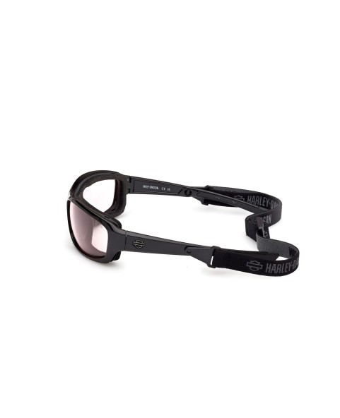 HZ00456305S GAFAS HARLEY DAVIDSON FOTOCROMÁTICAS DE MOTO NEGRO / BURDEOS