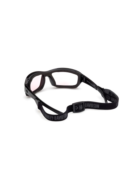 HZ00456305S GAFAS HARLEY DAVIDSON FOTOCROMÁTICAS DE MOTO NEGRO / BURDEOS