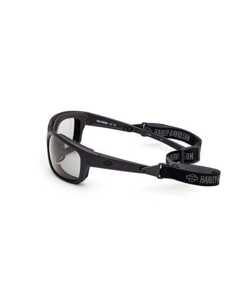 HZ00466502D GAFAS HARLEY DAVIDSON FOTOCROMÁTICAS Y POLARIZADAS DE MOTO NEGRO MATE / HUMO