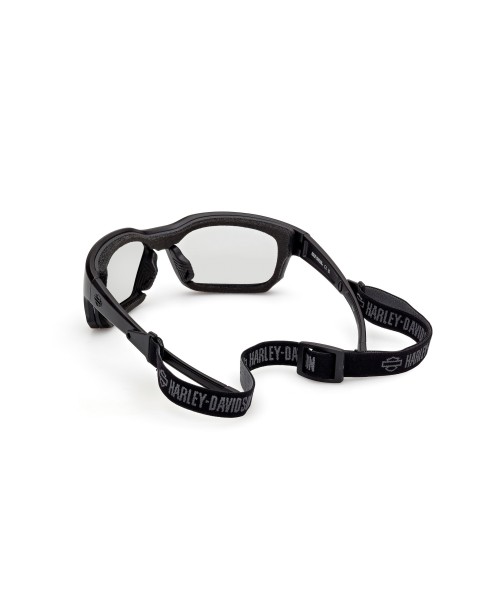 HZ00466502D HARLEY DAVIDSON PHOTOCHROMIC POLARIZED MOTORCYCLE SUNGLASSES MATTE BLACK / SMOKE