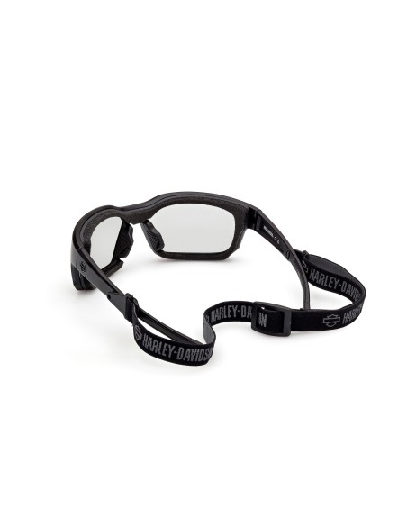 HZ00466502D HARLEY DAVIDSON PHOTOCHROMIC POLARIZED MOTORCYCLE SUNGLASSES MATTE BLACK / SMOKE