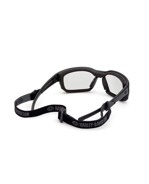 HZ00466502D HARLEY DAVIDSON PHOTOCHROMIC POLARIZED MOTORCYCLE SUNGLASSES MATTE BLACK / SMOKE