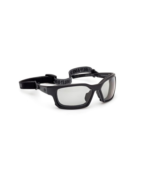 HZ00466502D HARLEY DAVIDSON PHOTOCHROMIC POLARIZED MOTORCYCLE SUNGLASSES MATTE BLACK / SMOKE