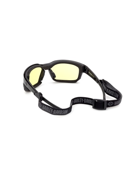 HZ00466501J HARLEY DAVIDSON PHOTOCHROMIC MOTORCYCLE SUNGLASSES SHINY BLACK / ROVIEX
