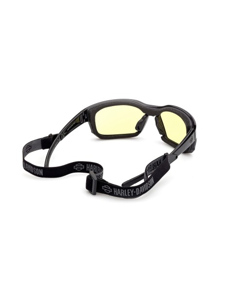 HZ00466501J HARLEY DAVIDSON PHOTOCHROMIC MOTORCYCLE SUNGLASSES SHINY BLACK / ROVIEX