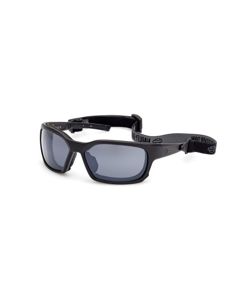HZ00466505X GAFAS HARLEY DAVIDSON HIDROFÓBICAS DE MOTO NEGRO / ESPEJO AZUL