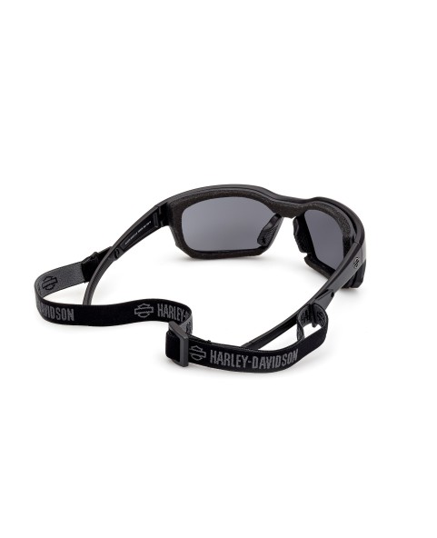 HZ00466505X GAFAS HARLEY DAVIDSON HIDROFÓBICAS DE MOTO NEGRO / ESPEJO AZUL