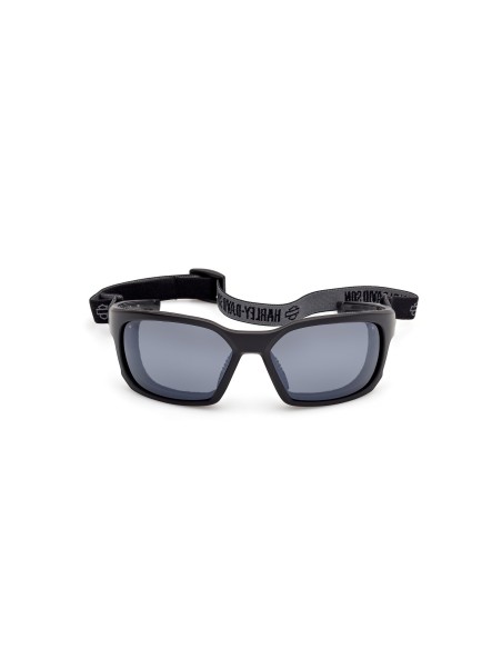 HZ00466505X GAFAS HARLEY DAVIDSON HIDROFÓBICAS DE MOTO NEGRO / ESPEJO AZUL