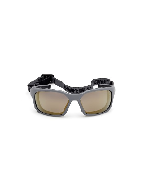 HZ00466520C GAFAS HARLEY DAVIDSON HIDROFÓBICAS DE MOTO GRIS / ESPEJO HUMO