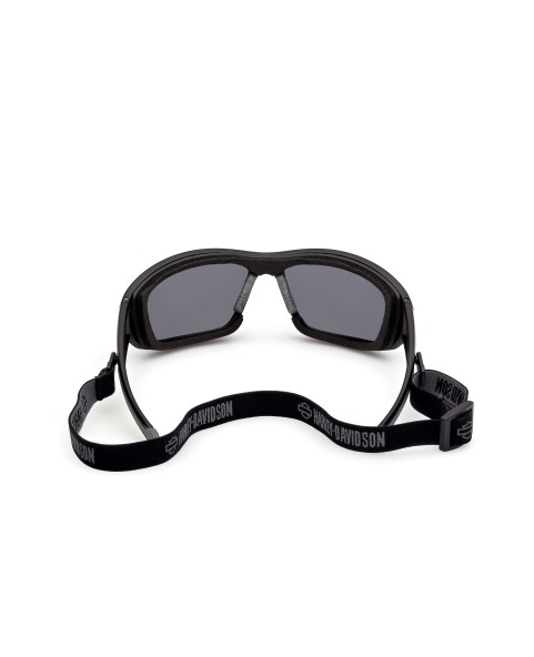 HZ00476902C HARLEY DAVIDSON HYDROPHOBIC MOTORCYCLE SUNGLASSES MATTE BLACK / SMOKE MIRROR