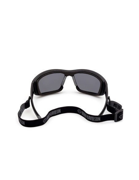 HZ00476902C HARLEY DAVIDSON HYDROPHOBIC MOTORCYCLE SUNGLASSES MATTE BLACK / SMOKE MIRROR