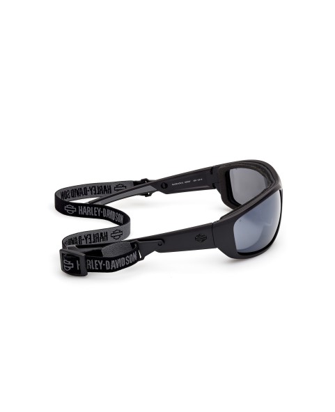 HZ00476902C GAFAS HARLEY DAVIDSON HIDROFÓBICAS DE MOTO NEGRO MATE / ESPEJO HUMO