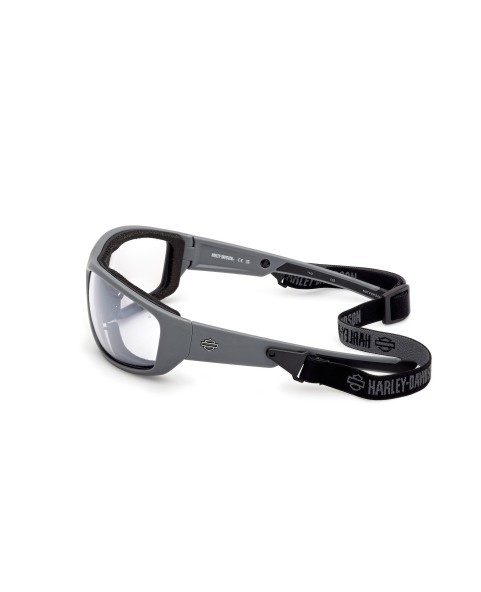 HZ00476920X GAFAS HARLEY DAVIDSON FOTOCROMÁTICAS DE MOTO GRIS / ESPEJO AZUL
