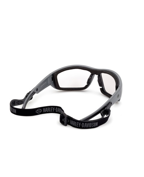 HZ00476920X GAFAS HARLEY DAVIDSON FOTOCROMÁTICAS DE MOTO GRIS / ESPEJO AZUL