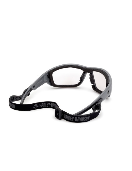 HZ00476920X HARLEY DAVIDSON PHOTOCHROMIC MOTORCYCLE SUNGLASSES GREY / BLUE MIRROR