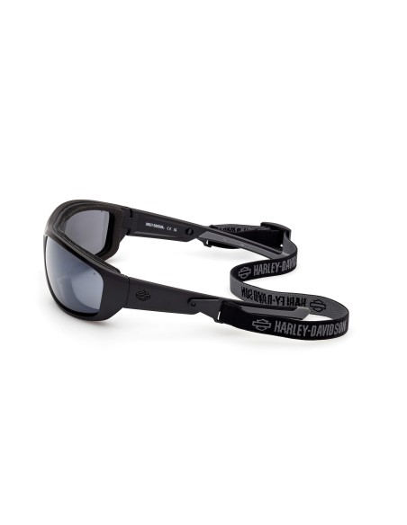 HZ00477402C GAFAS HARLEY DAVIDSON HIDROFÓBICAS DE MOTO NEGRO MATE / ESPEJO HUMO