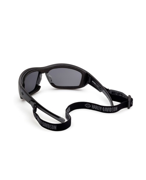 HZ00477402C HARLEY DAVIDSON HYDROPHOBIC MOTORCYCLE SUNGLASSES MATTE BLACK / SMOKE MIRROR