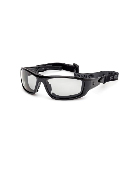 HZ00476901D GAFAS HARLEY DAVIDSON FOTOCROMÁTICAS Y POLARIZADAS DE MOTO NEGRO BRILLO / HUMO