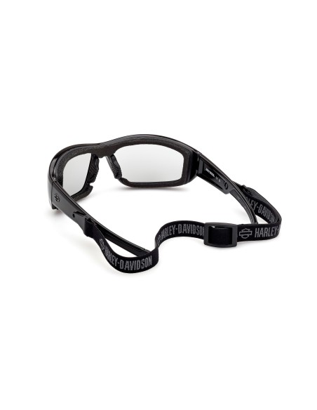 HZ00476901D HARLEY DAVIDSON PHOTOCHROMIC POLARIZED MOTORCYCLE SUNGLASSES SHINY BLACK / SMOKE
