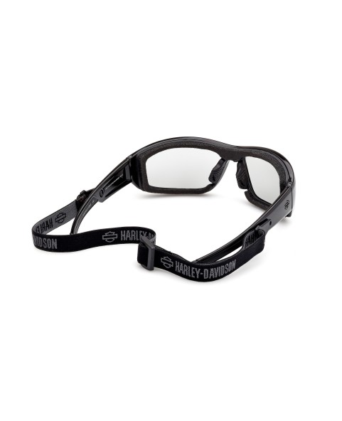 HZ00476901D GAFAS HARLEY DAVIDSON FOTOCROMÁTICAS Y POLARIZADAS DE MOTO NEGRO BRILLO / HUMO