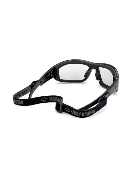 HZ00476901D HARLEY DAVIDSON PHOTOCHROMIC POLARIZED MOTORCYCLE SUNGLASSES SHINY BLACK / SMOKE