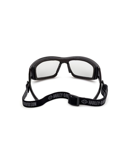 HZ00477401D HARLEY DAVIDSON PHOTOCHROMIC POLARIZED MOTORCYCLE SUNGLASSES SHINY BLACK / SMOKE