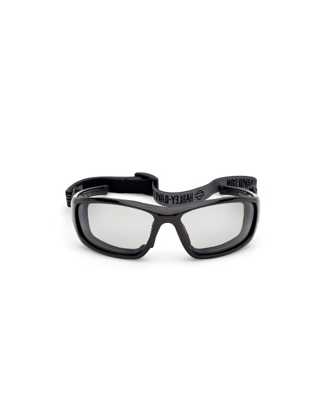 HZ00477401D HARLEY DAVIDSON PHOTOCHROMIC POLARIZED MOTORCYCLE SUNGLASSES SHINY BLACK / SMOKE