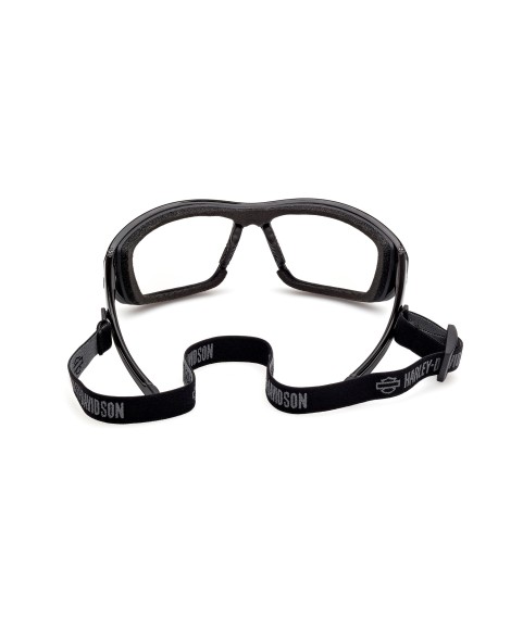 HZ00477401X HARLEY DAVIDSON PHOTOCHROMIC MOTORCYCLE SUNGLASSES SHINY BLACK / BLUE MIRROR