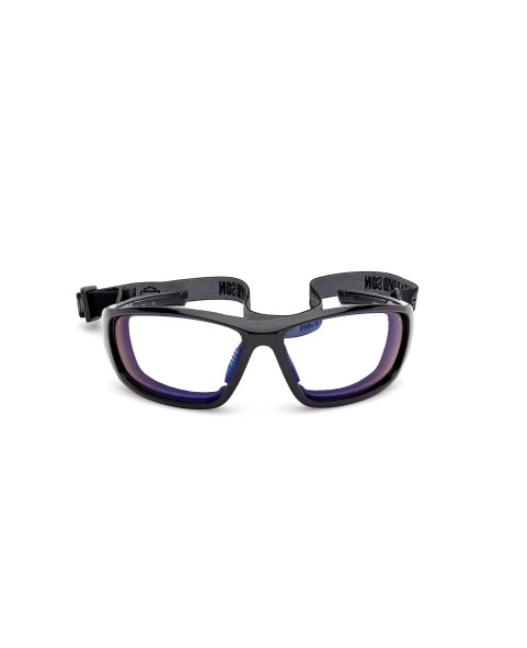 HZ00477401X GAFAS HARLEY DAVIDSON FOTOCROMÁTICAS DE MOTO NEGRO BRILLO / ESPEJO AZUL