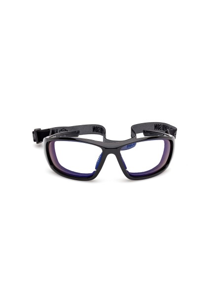 HZ00477401X GAFAS HARLEY DAVIDSON FOTOCROMÁTICAS DE MOTO NEGRO BRILLO / ESPEJO AZUL