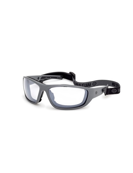 HZ00477420X GAFAS HARLEY DAVIDSON FOTOCROMÁTICAS DE MOTO GRIS / ESPEJO AZUL