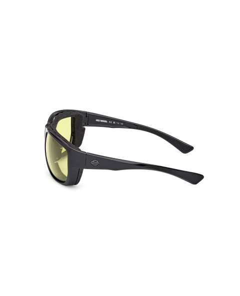 HZ00526301J HARLEY DAVIDSON METAL BOUND PHOTOCHROMIC MEN'S SUNGLASSES SHINY BLACK / ROVIEX