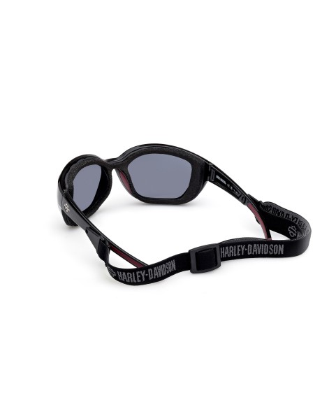 HZ00546305A HARLEY-DAVIDSON ULTRA HOT WOMEN'S SUNGLASSES BLACK & GREY / SMOKE