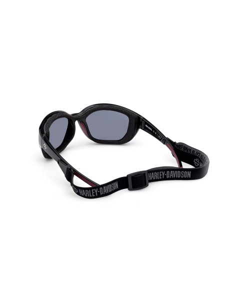 HZ00546305A HARLEY-DAVIDSON ULTRA HOT WOMEN'S SUNGLASSES BLACK & GREY / SMOKE