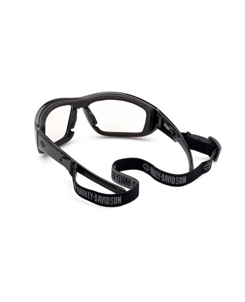 HZ00476901X GAFAS HARLEY-DAVIDSON BLAZE ACE 2.0 FOTOCROMÁTICAS NEGRO BRILLO / ESPEJO AZUL