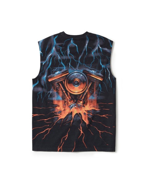 96481-25VM Camiseta Harley-Davidson Evo Lightning Muscle – Vintage Washed